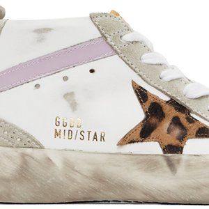 Never Worn - Golden Goose Mid Star Classic Sneakers